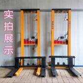 升电动叉车手动液压卸降叉车全叉AVJ半电动堆高车搬运车装 铲车车