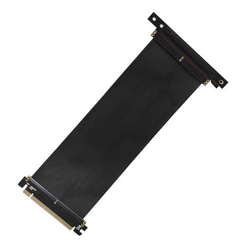 PCIE16x显p卡延长线cie3.0XDDT16长转接线显卡转接线90度直延角