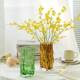 视透明冰川玉琉璃花插瓶高级感远轻奢约简酒店样SHY23001板间花装