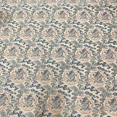 中面国龙团祥云宋锦织锦缎料包装锦盒饰书KTA画装裱古玩影视装手