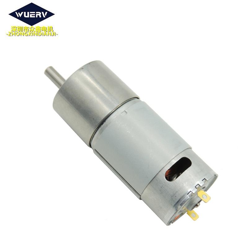 ZGB37-555微直流602速电机1V224低噪音大型扭力可调速金属齿轮减