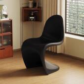 潘东高椅现风家用塑料椅子北欧简约餐餐桌椅厅档酒店代设计XMC336