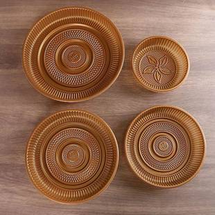 00g包1斤5-4斤装圆饼形中秋月大饼托盘内托糕HY大饼托点内托盘盒