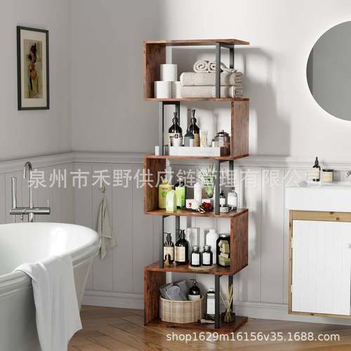 书架落地简家88888用儿童带轮多层物储柜小窄缝书柜靠墙边收纳易