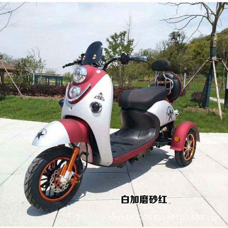 小龟机电动三轮车中置电成人电瓶老车年代0053步车载货电动三现轮