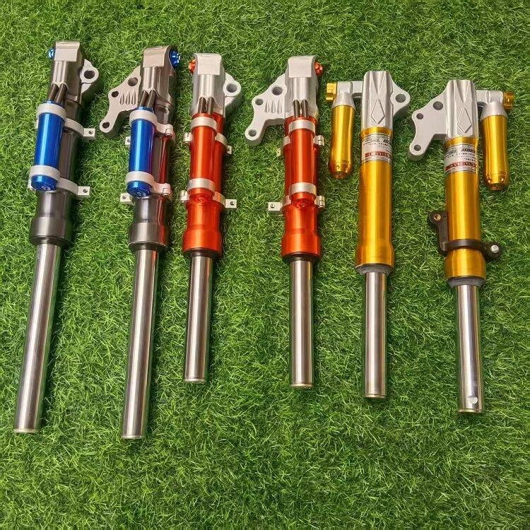 电动车迅鹰小龟王战术鬼火改装液压前叉减震避震器27管30管前减震
