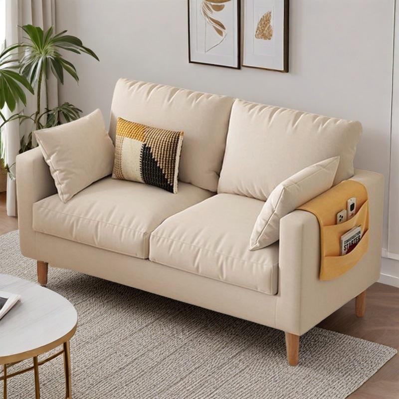 日人式木布艺沙发小户型双见详情人实三可拆卸洗客位厅简约现代公