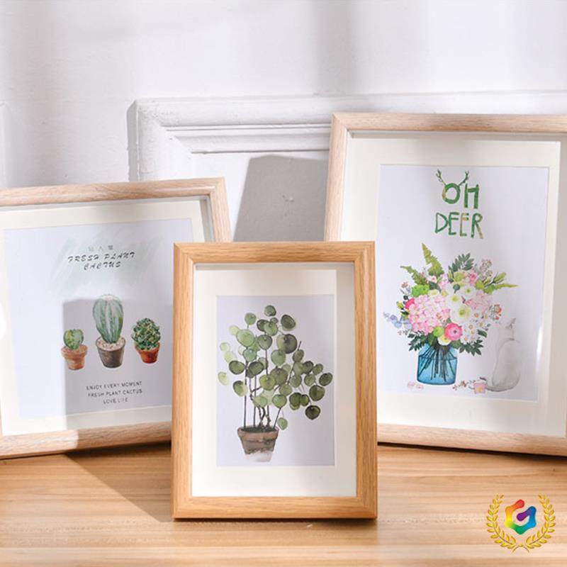 ?寸相框欧Fh($%pd$式实摆台挂墙5寸6寸7寸8寸木10寸A4寸21桌面摆