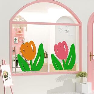 网红租屋小卧室装饰房布置间改造用品床出头墙EVU面高体级感点缀