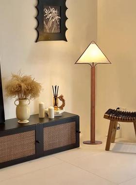 Vintge中古风格复a古丹客麦设计风格樱桃木厅柚856木美式卧室落地