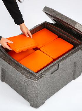 EPP中央厨房配餐配团餐送快餐YVB藏保鲜摆摊外卖户冷外泡温沫保箱