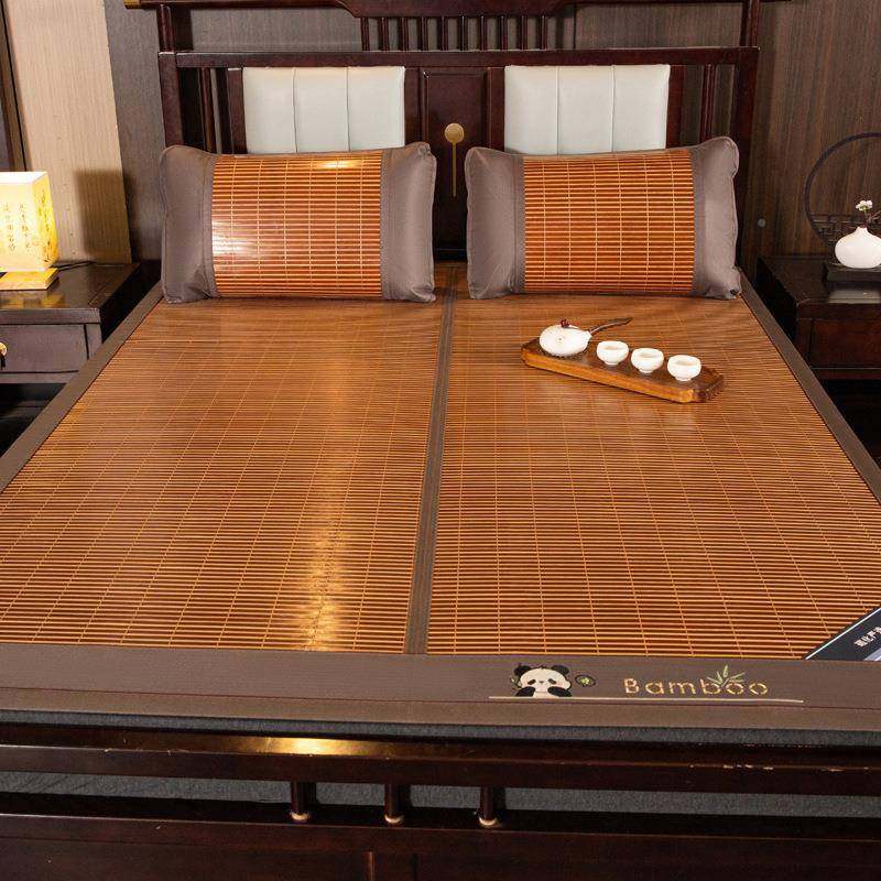 新夏季双面子凉席天然竹席a类母婴级冰丝席225款藤草F9897M66席0,床上用品,竹席,淘宝优惠券,粉丝福利购,淘宝优惠卷