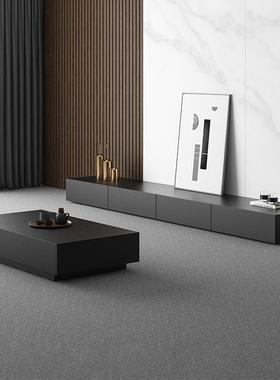 电视柜黑型色代简约小户客81735厅几电视柜组现合茶北欧实木多层