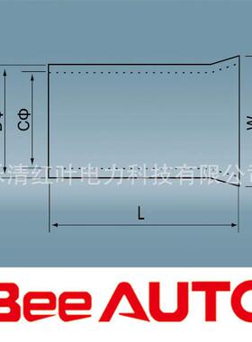 供N应冷子压接线端E4009管形裸端头厂家直销免费拿样ODJ冷压铜管