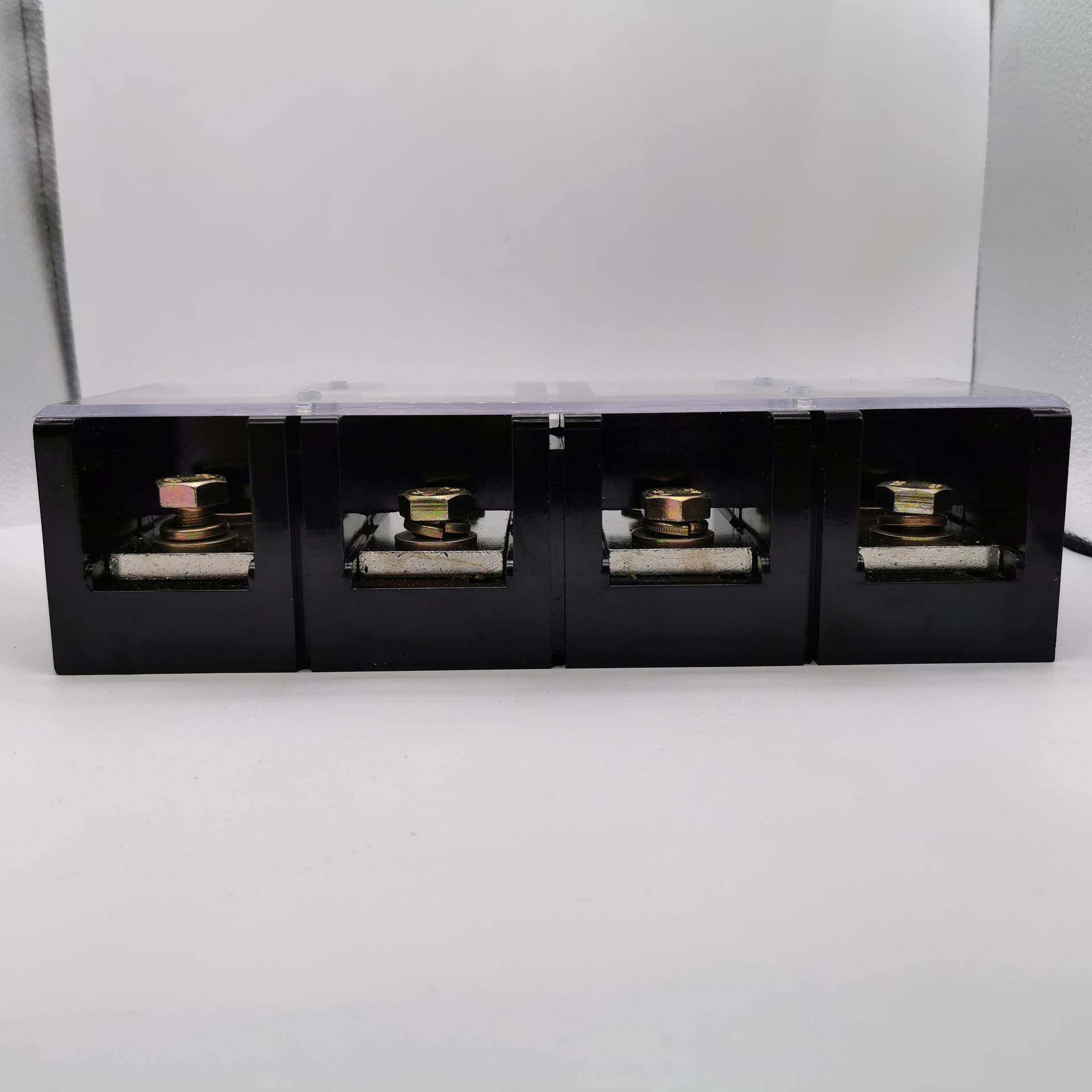 (TC00-604)(60A4P)固定式大电流接线端子阻燃871接线排胶木接线柱