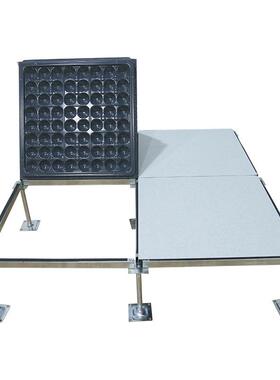 全钢无无边防静电地板18499无缝抗静地电地板机房高架地板边框活