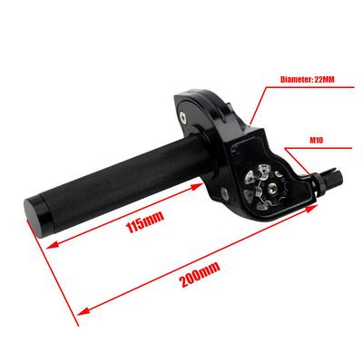 越72585野摩托车改装2M加M油门可视转CNC大2拧油油把器把套