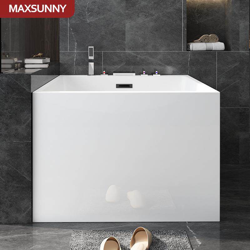 亚克力大浴缸正方形双大尺寸浴缸浴人独立民宿店酒54245别墅盆