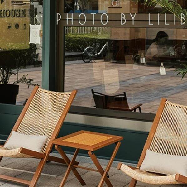 花园躺椅阳台家用985藤休晒背太阳两用折叠靠椅子户外庭闲院桌椅m