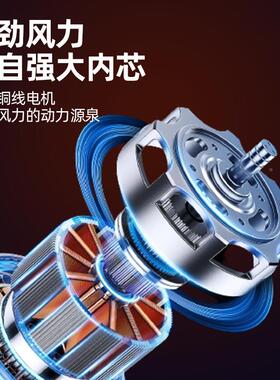 式电风20357扇落地扇家用小型静语言电扇风大量摇头扇台强力音宿