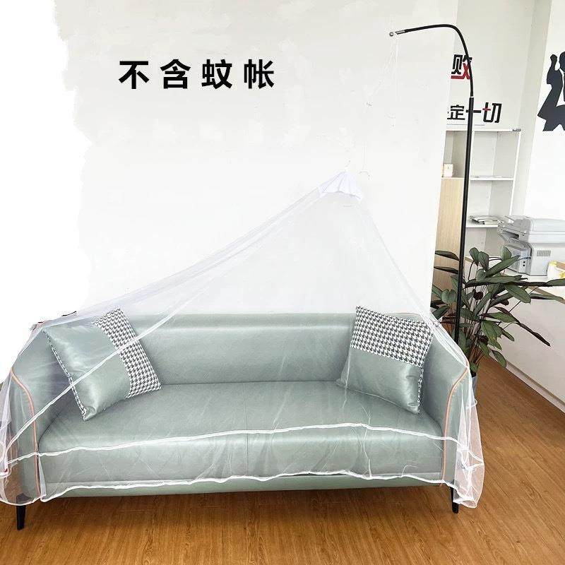 折叠床婴儿床蚊帐杆缩支架配件用可调YN0037节长度可通伸锈不钢蚊