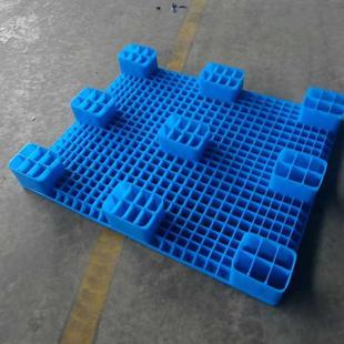 河九脚厚加平面塑料托盘塑胶卡板防潮垫板叉车北栈PCS胶板垫仓板