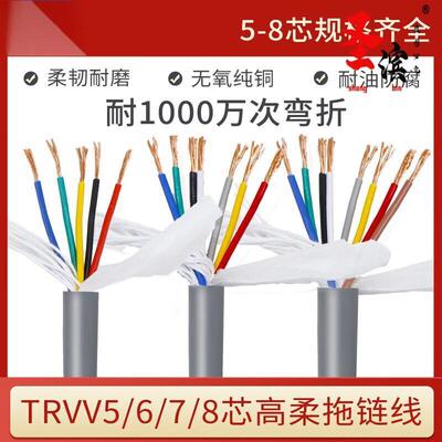 TRVV高柔性拖链电缆线56