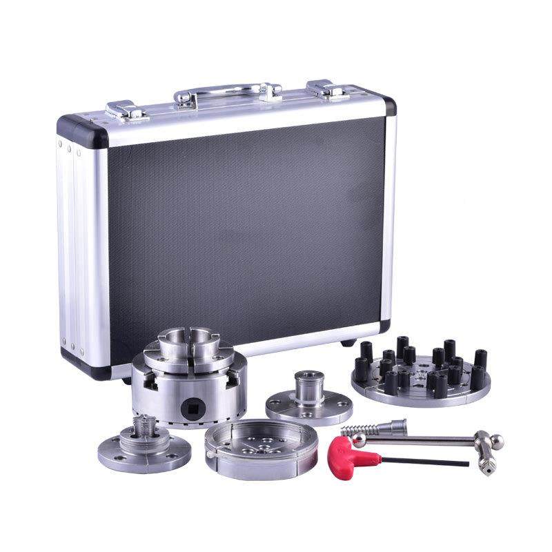 4爪自定心卡伞盘木工车床盘附件3.75寸齿轮CK-375套装卡木工卡盘