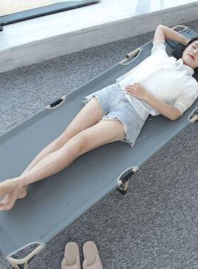 单折户叠床沙发床办公室午休床午床外简TJZ易睡床源头工厂一人件