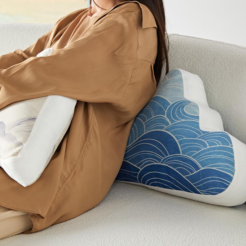 靠山抱公室子轻奢高档ali-7502新椅中式沙发客办厅靠垫稀奇古怪艺