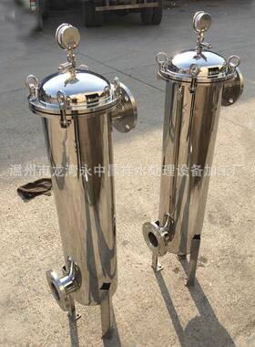 厂布大量供应过BF-219-2单袋10-2家0吨DN50加厚不锈钢2号袋式滤器