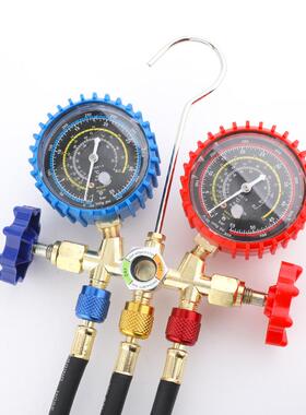 汽装车空调加表C氟-536G雪种压力表冷媒双表组阀T工具套R22JHC双