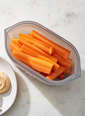 ZIPTOP铂金硅胶袋水果保鲜袋A可微波饭盒冷冻冰箱储物袋上班族饭