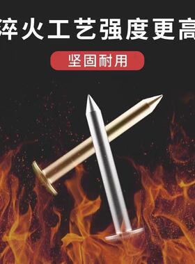 十cp#47101字测钉测绘钉沉标降观测钉观测控制点降测点测量标志水