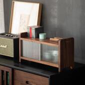 实木桌面具博古架胡桃木多层茶式 杯架子小型茶摆件RYM收纳台架展