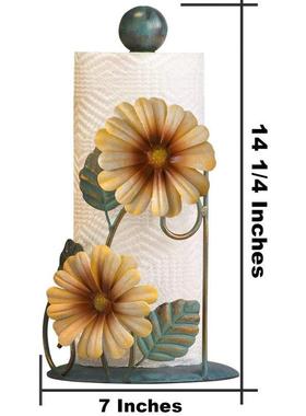 铁艺纸巾架阳光厨具装修配铁艺纸巾纸件房厨间客房厅立式纸巾架收