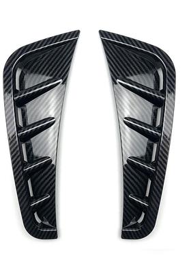 饰前杠进气适用奔C级2019+W205C180驰L260L前杠进气C口风刀外车贴