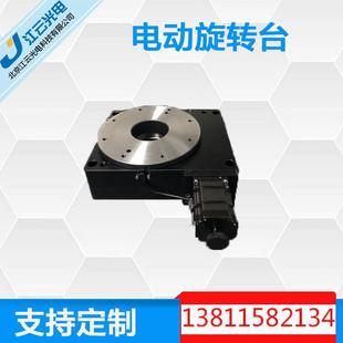 电动旋转台Y100RA210电控转台旋转工作台中空旋转平台角度位移台