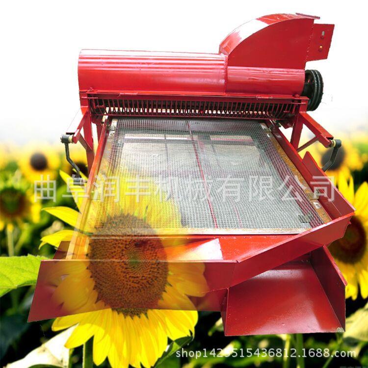 乌鲁木齐油葵脱粒机家用小型脱粒机拖拉机配脱粒机脱壳花生脱壳机