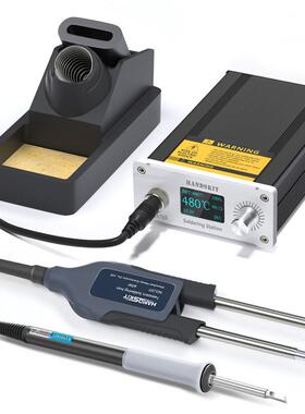 T12 大功率手机维修镊子焊台 贴片电容电阻维修恒温焊台STM32芯片