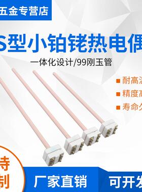 WRP温-00验炉VYZ马实弗炉热电偶刚1玉管小铂铑S型热电偶度传感器