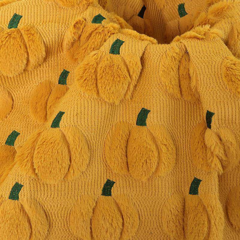 PV绒缝绣花三瓣南瓜绗布料IKT圣冬诞沙秋发套抱枕靠枕家纺面料,纺织面料/辅料/配套,绒布,淘宝优惠券,粉丝福利购,淘宝优惠卷