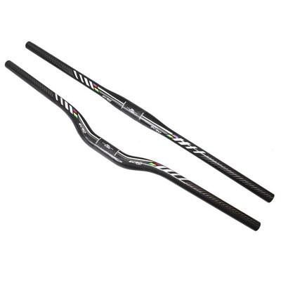 EC90全碳纤维地行车直把手碳山纤维车把现货强燕自把加把横彩