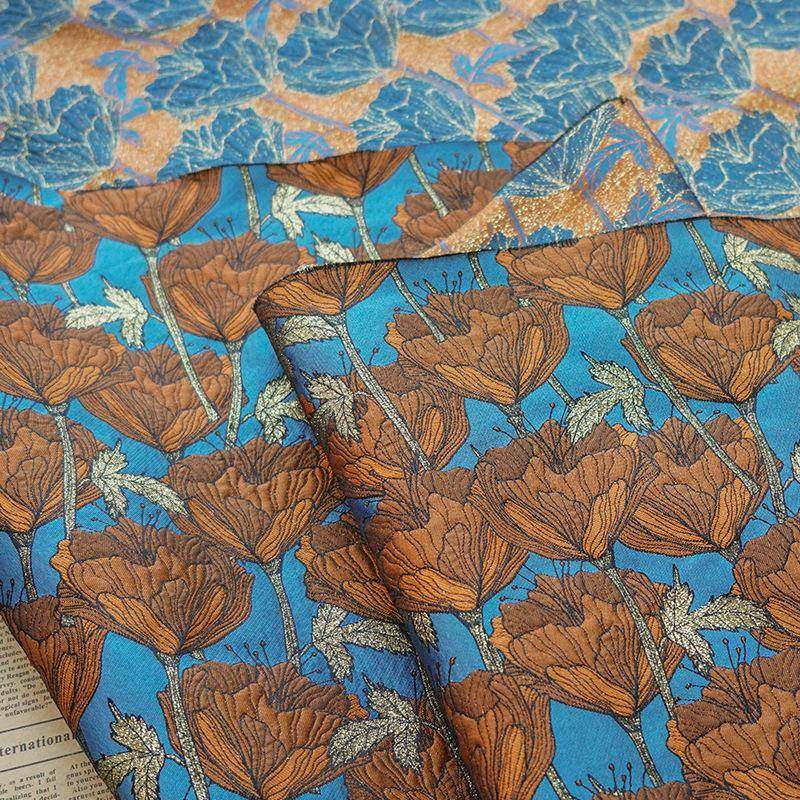 春秋底蓝金丝浮YC-H7-39雕咖莲抱枕鞋帽装饰布挺色括连衣服蓬复古,居家布艺,海绵垫/布料/面料/手工diy,淘宝优惠券,粉丝福利购,淘宝优惠卷