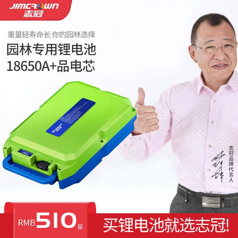 电动割草机充电式绿篱机24v48v专用大容量锂电池背包采茶机草坪机