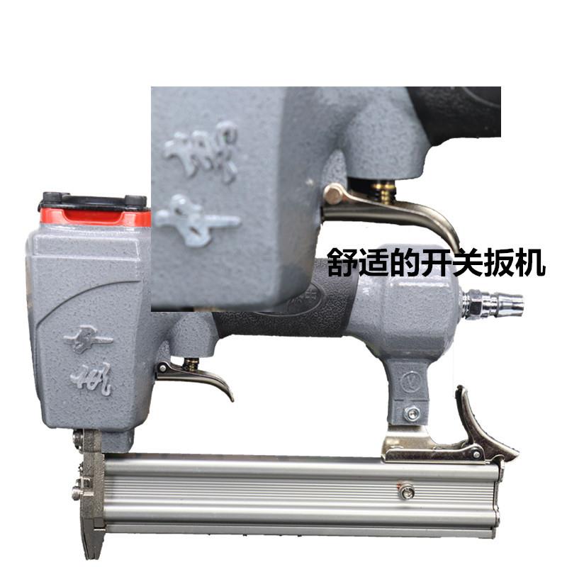 中杰气钉枪动3气0T50直钉枪F钉钢钉汽钉码排钉钢125排木工具打钉