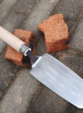 品大号圆柱款不WVR锈一新体抹泥刀灰刀皿刀灰铲抹子灰贴钢工砖砌