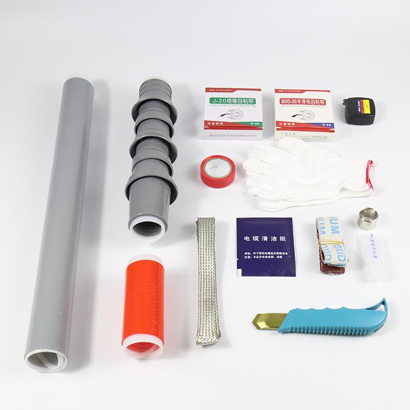 10KV三芯户NLS-10/1外电终端头电件缆缆附冷缩户内橡硅胶冷缩NLS/