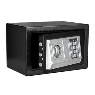 20E列家用防盗防保险箱用防盗电子密码 银色保撬险箱小系型保家 黑