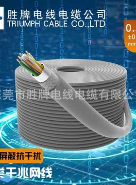 超五类单屏蔽网线纯铜双绞线FTPcat5a类 带铝箔网络线305米